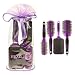 Head Jog 4 Piece Ceramic & Ionic Purple Brush Gift Set