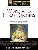 The Facts on File Encyclopedia of Word and Phrase Origins (Facts on File Writers Library)