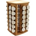 MIU Beechwood Spinning Spice Rack 48-slot