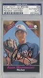 Adam Wainwright Autographed/Hand Signed 2001 Multi-Ad Sports Card PSA/DNA Slabbed