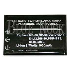 HP PhotoSmart R725,PhotoSmart R727, PhotoSmart R817, and PhotoSmart R818 Battery (Premium Cells, 1050 mAh, 2-YR Warranty) (by Wasabi Power®)