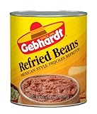 Gebhardt Style Refried Beans, Mexican, 12 Count (Pack of 12)