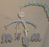 CoCaLo Elephant Parade Musical Mobile