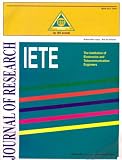 Iete Journal of Research C-W Iete Technical Review