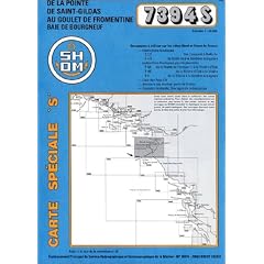 Carte marine : Pointe St-Gildas