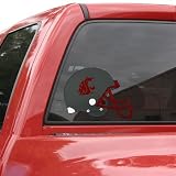Washington State Cougars Helmet Window Cling