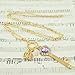 Buyinhouse Fashion Gold Noble Faux With The Key to The Heart Pendant Necklace