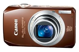 Canon PowerShot SD4500IS 10 MP Digital Camera with 10x Optical Image Stabilized Zoom and 3 0-Inch LCD Brown