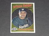 2008 Topps Heritage Chrome C94 Prince Fielder Milwaukee Brewers ( Serial #D To 1959 Baseball Cards)