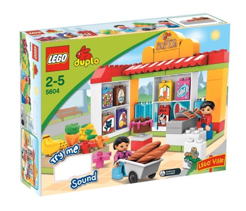 Childrens Toyshop  Toys : LEGO Duplo LEGOVille 5604: Supermarket