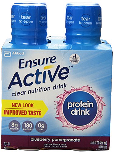 Ensure Clear Nutritional Drink - Blueberry Pomegranate - 4 Pack