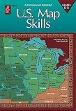 U.S. Map Skills Homework Booklet, Grades 4-6