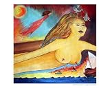Boat Angel Fantasy Giclee Poster Print by Joanna Jackson, 10x8