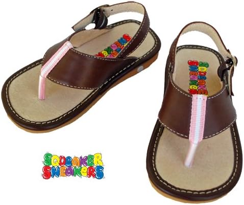 1788 Brown Sporty Flip Flops - Size 3 - 13.4 cm