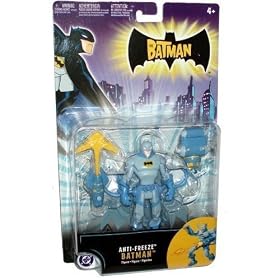 The Batman Year 2005 Series 5 Inch Tall Action Figure - Anti Freeze Batman with Backpack and Fire Arrows