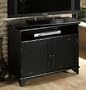 Burnham Swivel top Tv / vcr Stand, 32"Hx39.5"W, DISTRESSD BLACK