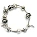 Charm Fashion Bracelet with Charms Black for Pandora