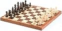 15in Wooden Folding Chess Set