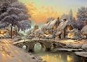 Gibsons Puzzle - Cobblestone Christmas - 1,000 Piece Jigsaw