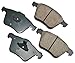 Akebono EUR1003 Disc Brake Pad Kit , GREY