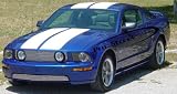 05-07 Ford Mustang GT Polished Aluminum Bumper Billet Grille
