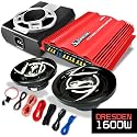 Car Hifi Set "Dresden" 2.1 System 1600W Endstufe Bass Boxen