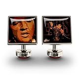 Elvis Presley Take My Hand Fashion Cufflinks from Würkin Stiffs® artwork by Joe Petruccio
