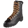 Danner Women's Rain Forest Black Uninsulated W Work Boot,Black,7 M US
