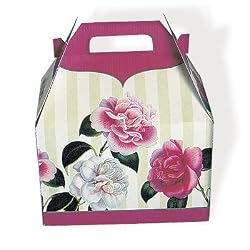 Camellia Blossoms - Large Gift Boxes (9" x 6" x 6")