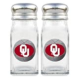 Review Bergamot  / Oklahoma Sooners NCAA Basketball Salt/Pepper Shaker Set