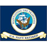 US Navy - Retired - 3x4ft Polyester