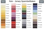 Produkt-Bild: Kneer Fein Jersey Spannbettlaken 140 - 160 x 200 in kobalt