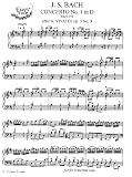 Bach J.S. Concerto No. 1 in D after A. Vivaldi Op. 3 No. 9 (Arr. for Piano Solo by J.S. Bach): Instantly download and print sheet music