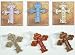 Set of 6 Inspirational Gifts Key Cross Christmas Ornaments 5