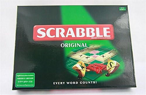 XSH Tile Lock Scrabble,Funny Scrabble Board Game