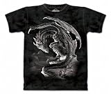 Bravery Misplaced Dragon T-shirt 100% Cotton TEENS and ADULTS Short Sleeve Shirt