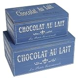 Chocolat Au Lait wooden boxes