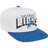 Reebok Detroit Lions High Crown Snap Back Hat Adjustable