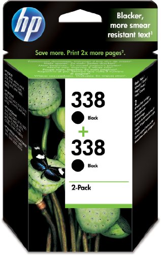 HP 338 - Print cartridge - 2 x black