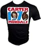 1976 Jimmy Carter Walter Mondale Democratic Presidential Election Campaign T-Shirt