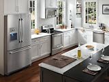 NEW Frigidaire Professional 4 Piece Stainless Steel Appliance Package with French Door Refrigerator 10