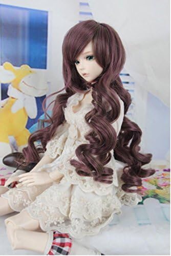 Color choice doll wig long Goya scale approximately 8-9 inches (c Sumo-keeper pull)