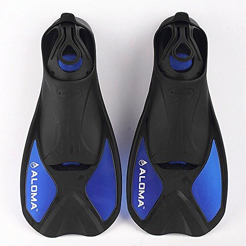 ALOMA Snorkeling Fins Scuba Diving Swimming Watersports Blue L