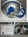 Barry Sanders Detroit Lions Authentic Autographed Riddell Mini Helmet