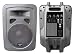 400 Watts 8In 2-Way Plastic Molded Powered/Amplified Speakr Sys