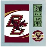 NCAA Boston College Eagles Digital Desk Clock Picture Frame