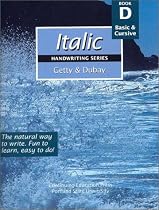 Italic Handwriting Series Book D