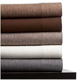 Pinzon 150 Gram Yarn Dye Herringbone Flannel Queen Sheet Set, Camel