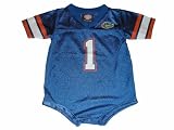 Florida Gators #1 Baby Infant Creeper Football Jersey