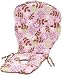 NoJo Emily Reversible High Chair Cover, Pink/Brown
